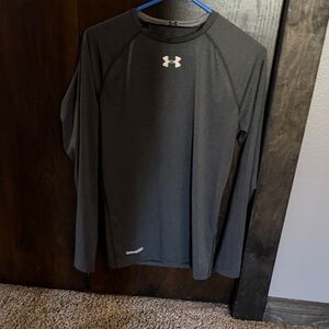 Under Armour Men's Charcoal Long Sleeve Tee